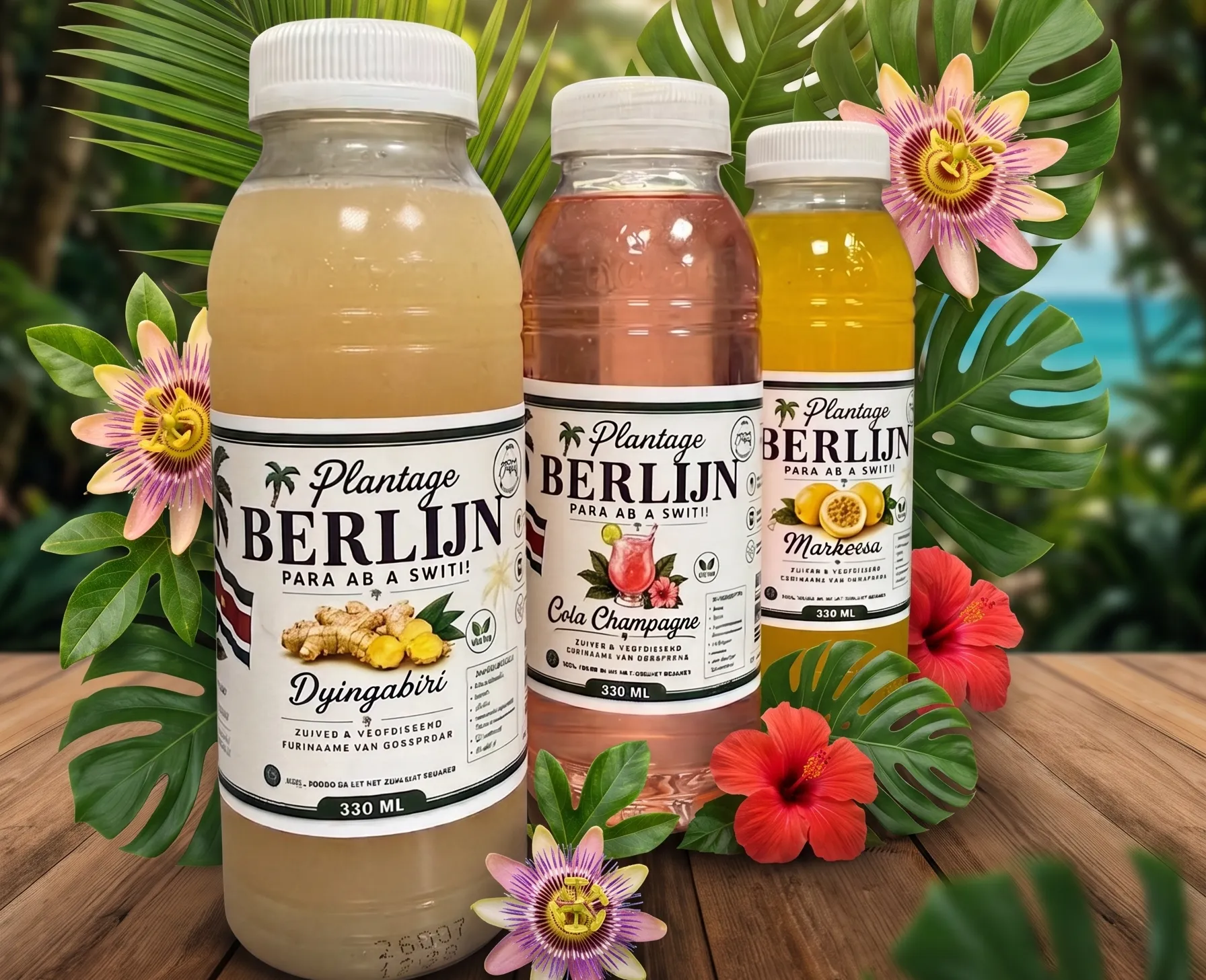 Alle Drankjes Gespreid short Plantage Berlijn